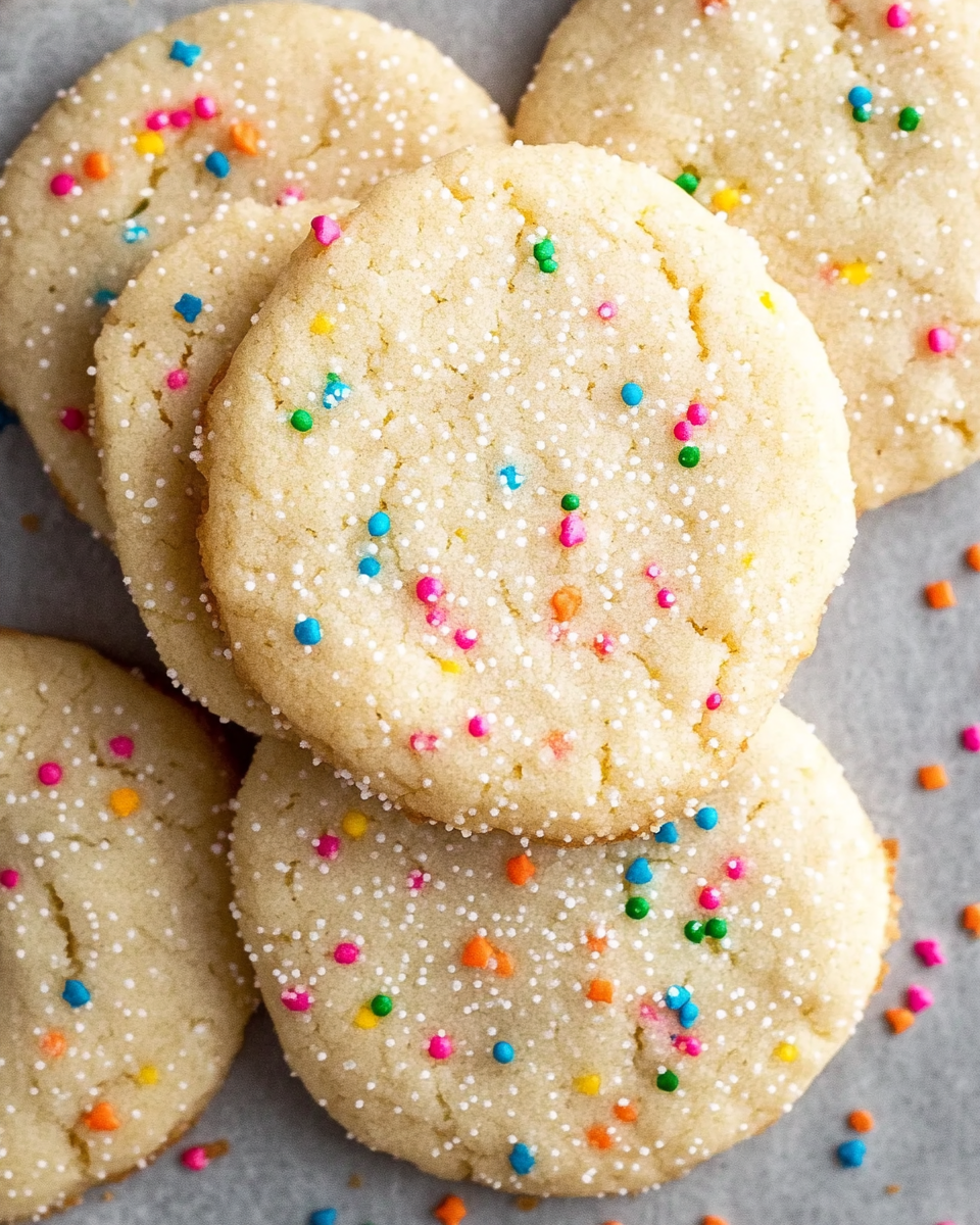 {3-Ingredient} Easy Sugar Cookies2