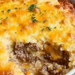 Cheddar Bay Ground Beef Cobbler