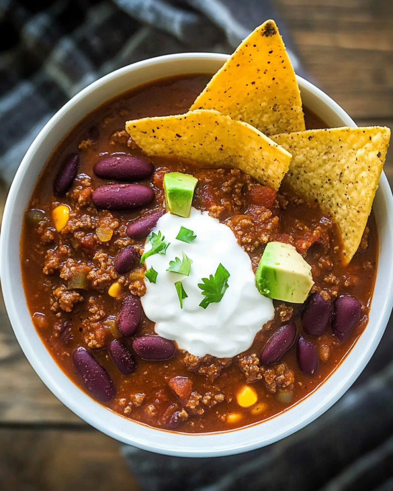 Classic Slow Cooker Chili