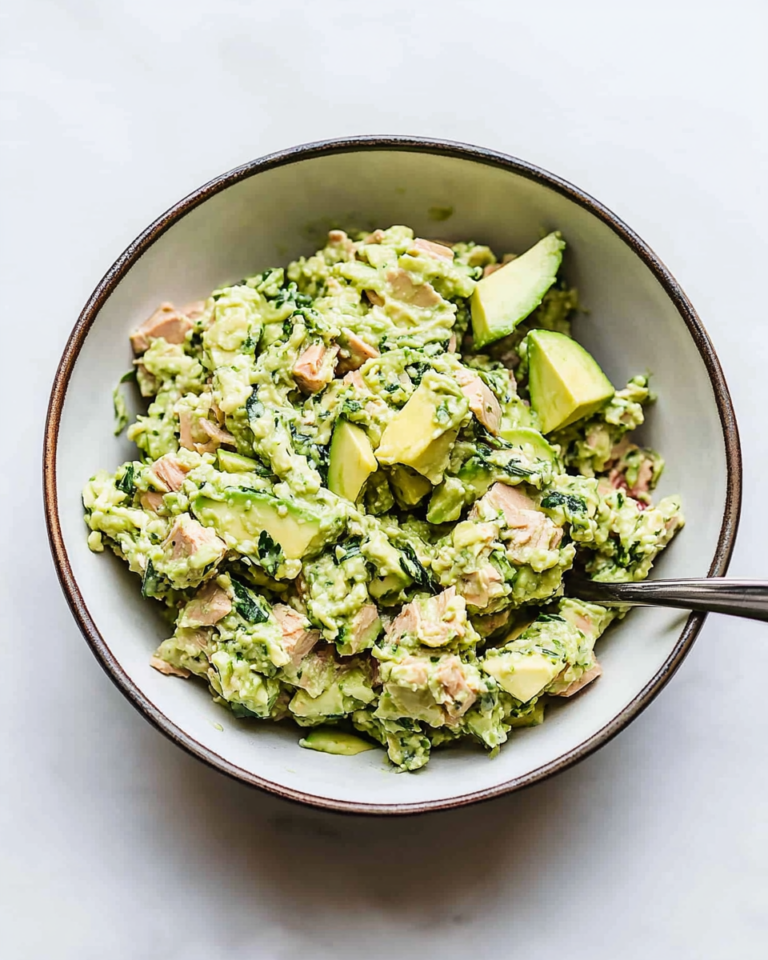 Creamy Avocado Tuna Salad