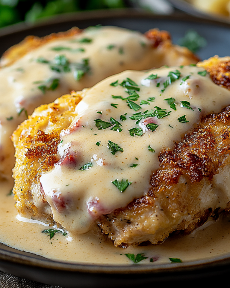 Creamy Chicken Cordon Bleu