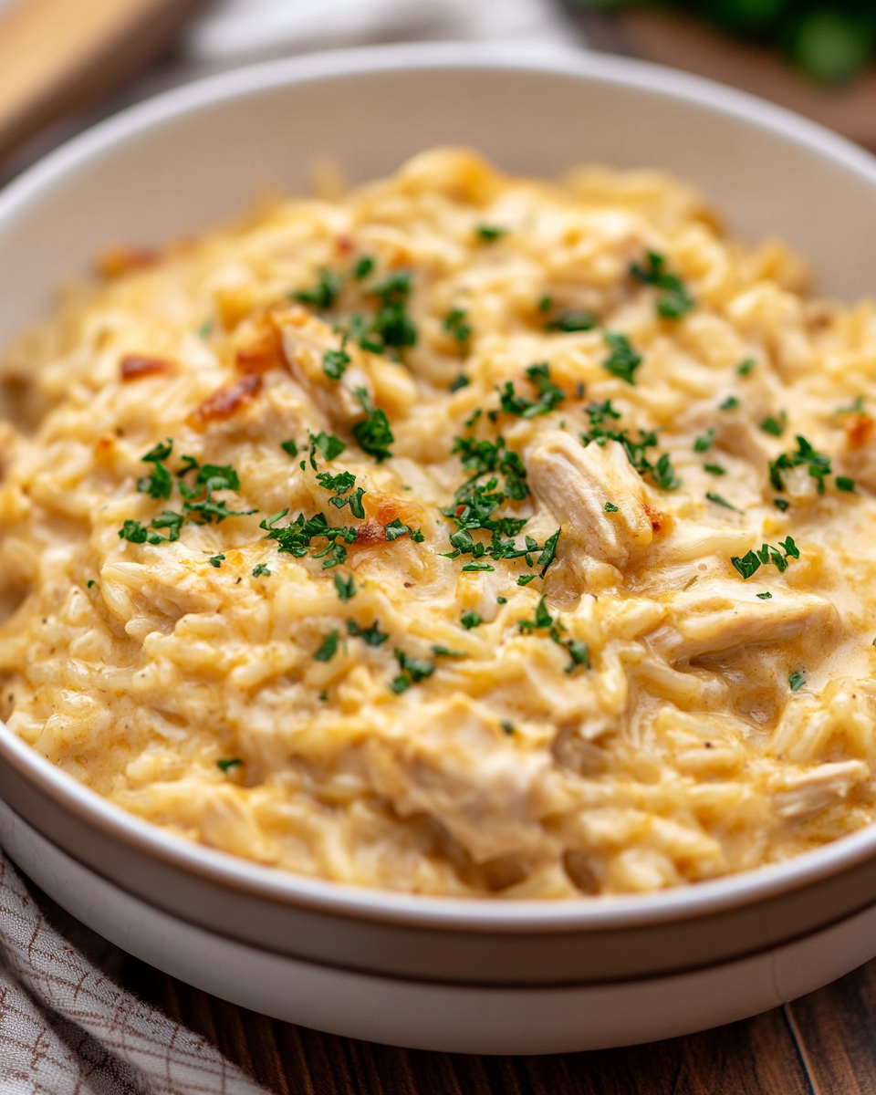 Creamy Chicken and Rice Casserole