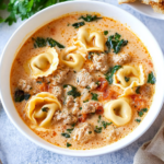 Creamy Tortellini Soup