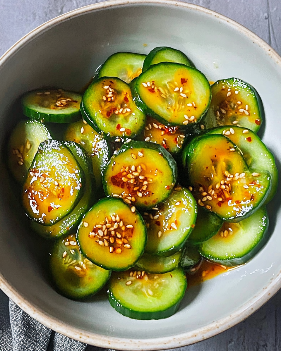 Easy Asian Cucumber Salad