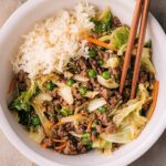 Easy Asian Ground Beef and Cabbage Stir Fry