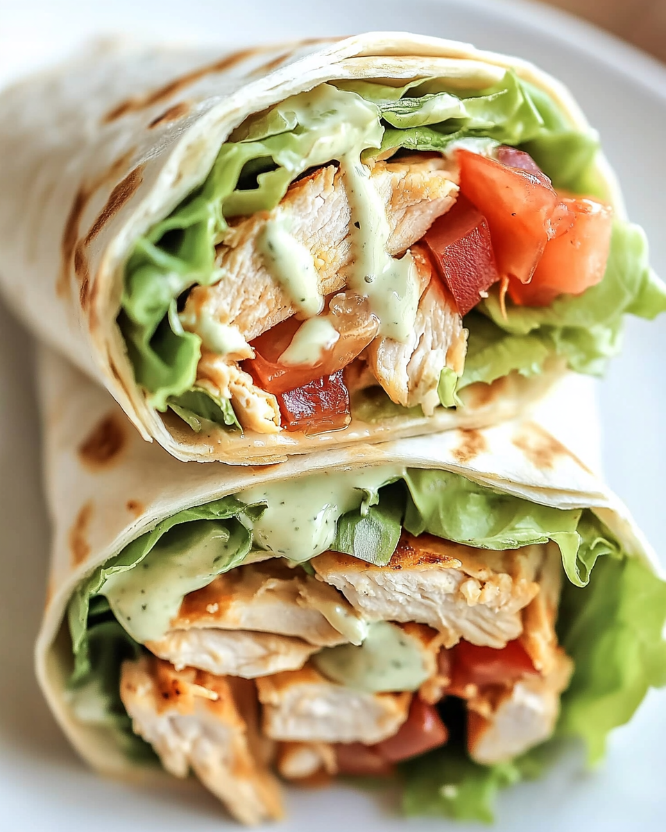 Flavorful Rotisserie Chicken Wraps