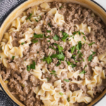Ground Beef Stroganoff
