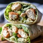 Miso Chicken Caesar Wraps