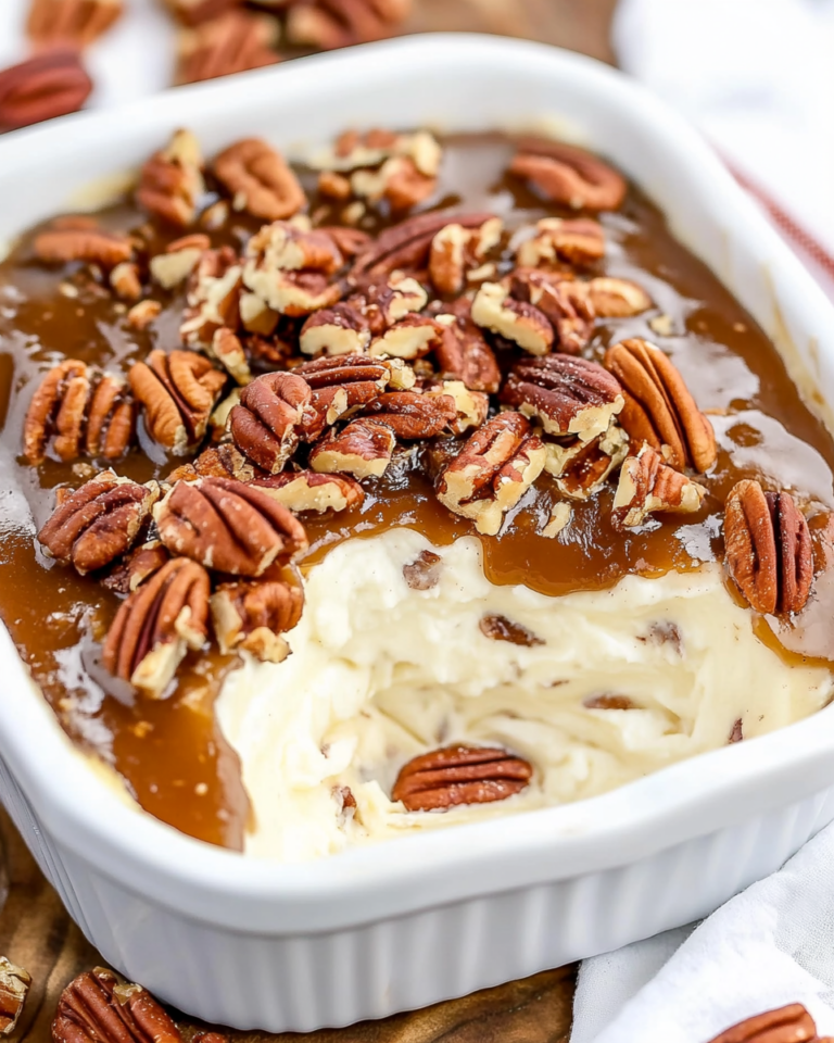 No Bake Pecan Pie Dip