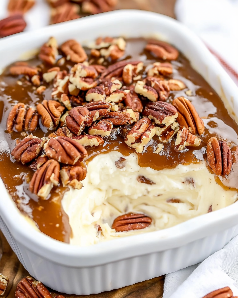No Bake Pecan Pie Dip