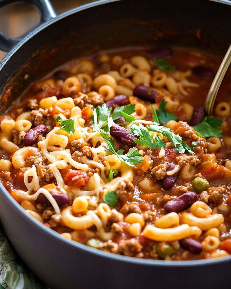 One Pot Chili Mac