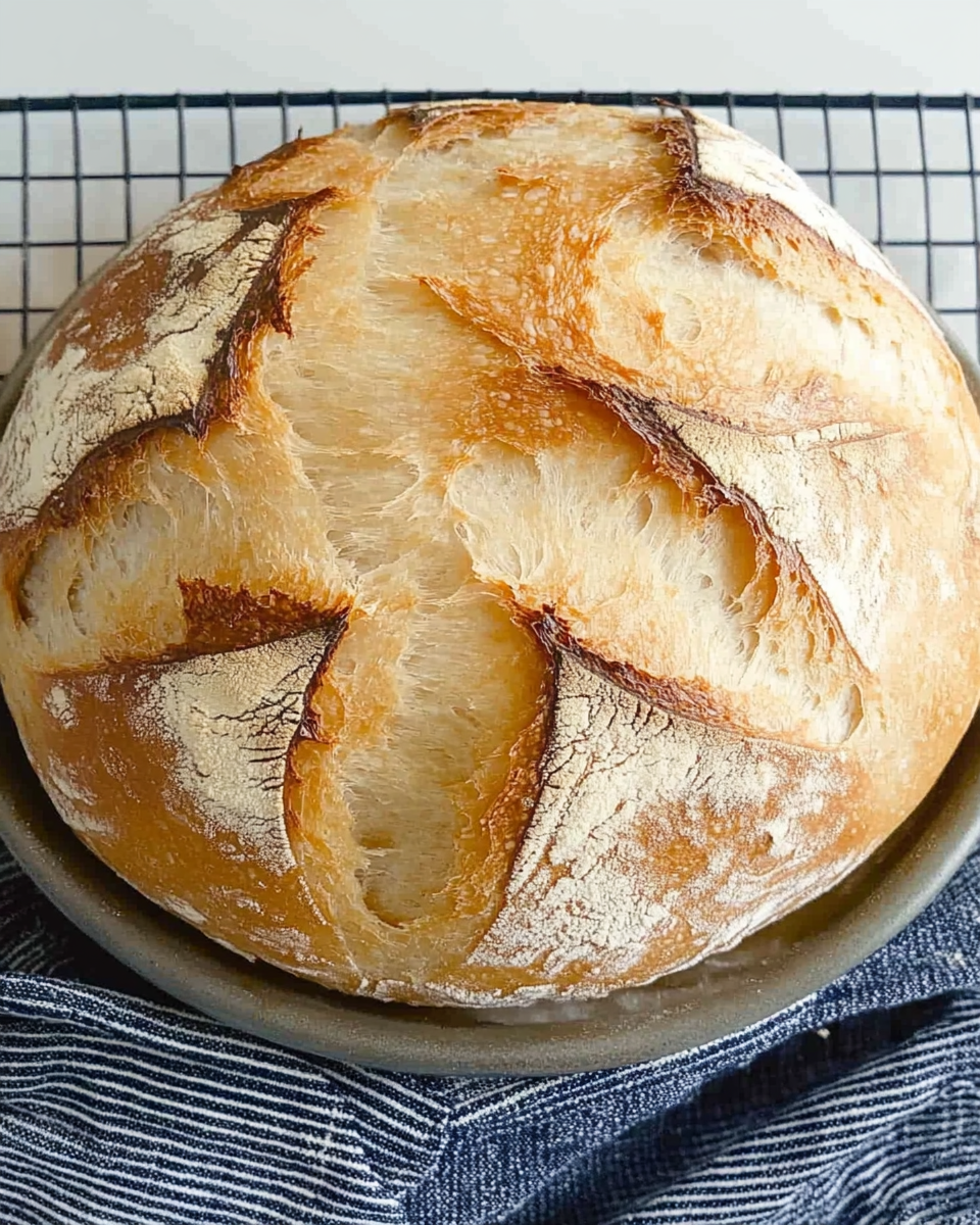 Speedy Same Day Sourdough Bread