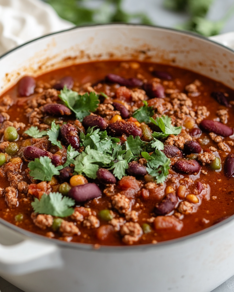 The Best Homemade Stovetop Chili