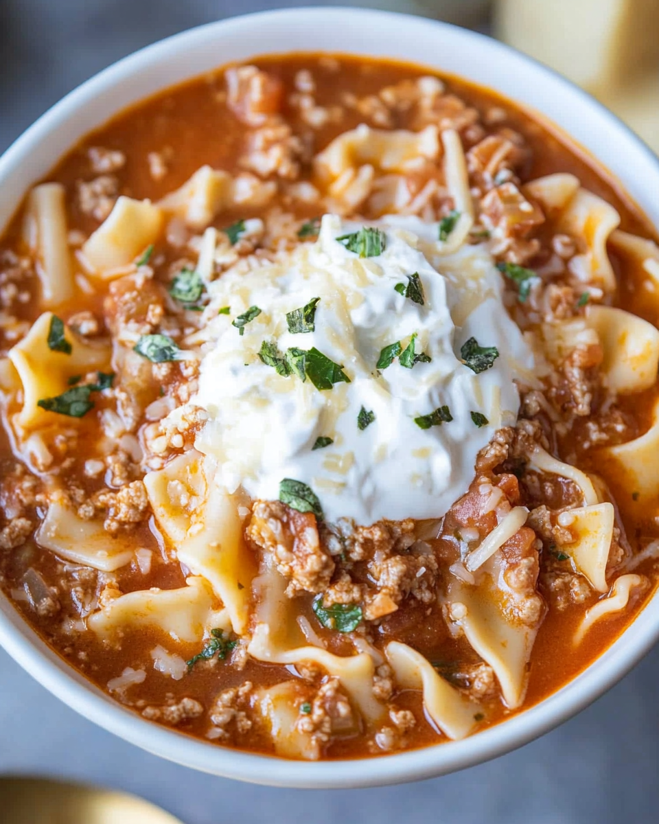 Best Lasagna Soup Recipe