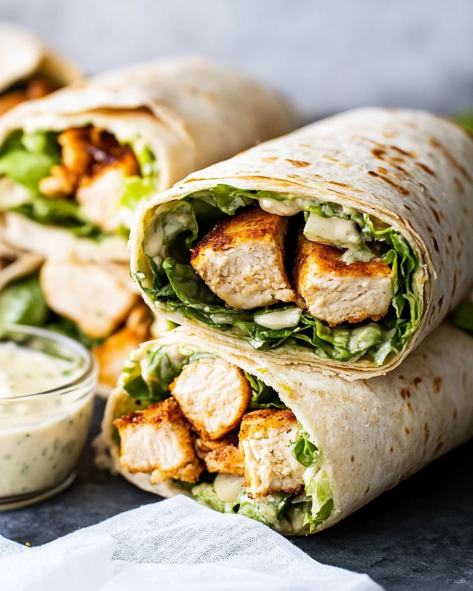Chicken Caesar Wrap2