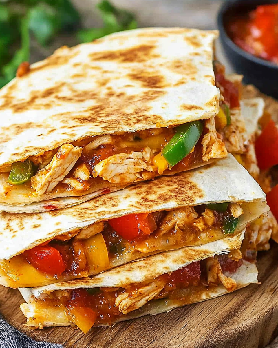 Chicken Fajita Quesadillas12