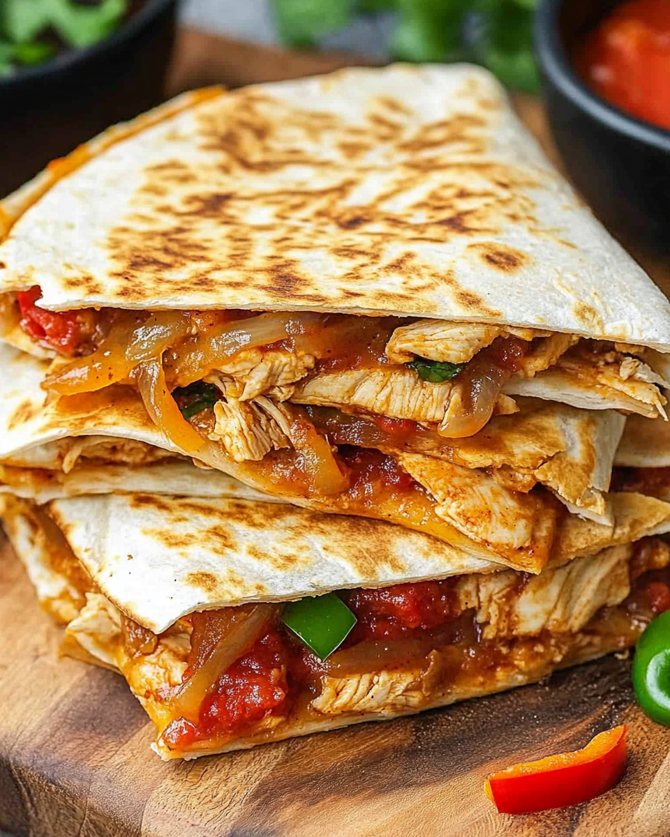 Chicken Fajita Quesadillas3
