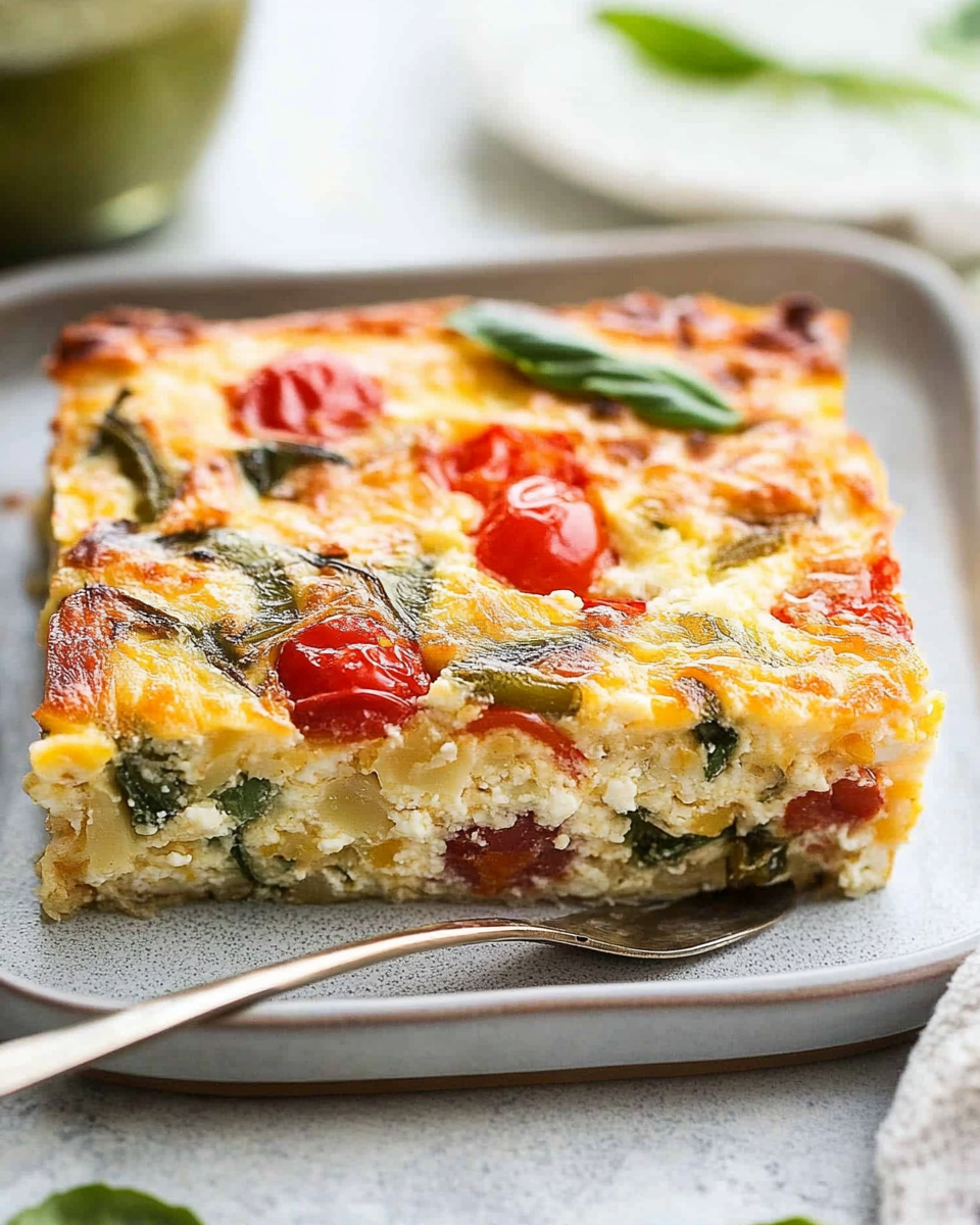 Cottage Cheese Egg Bake1
