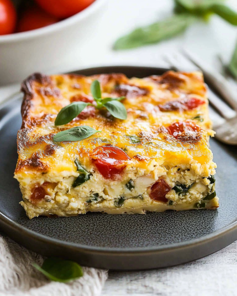 Cottage Cheese Egg Bake