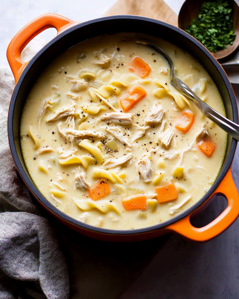 Creamy Chicken Noodle Soup
