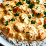 Creamy Smothered Chicken and Rice