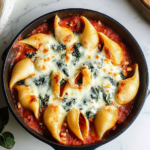 Easy Spinach & Ricotta Stuffed Shells