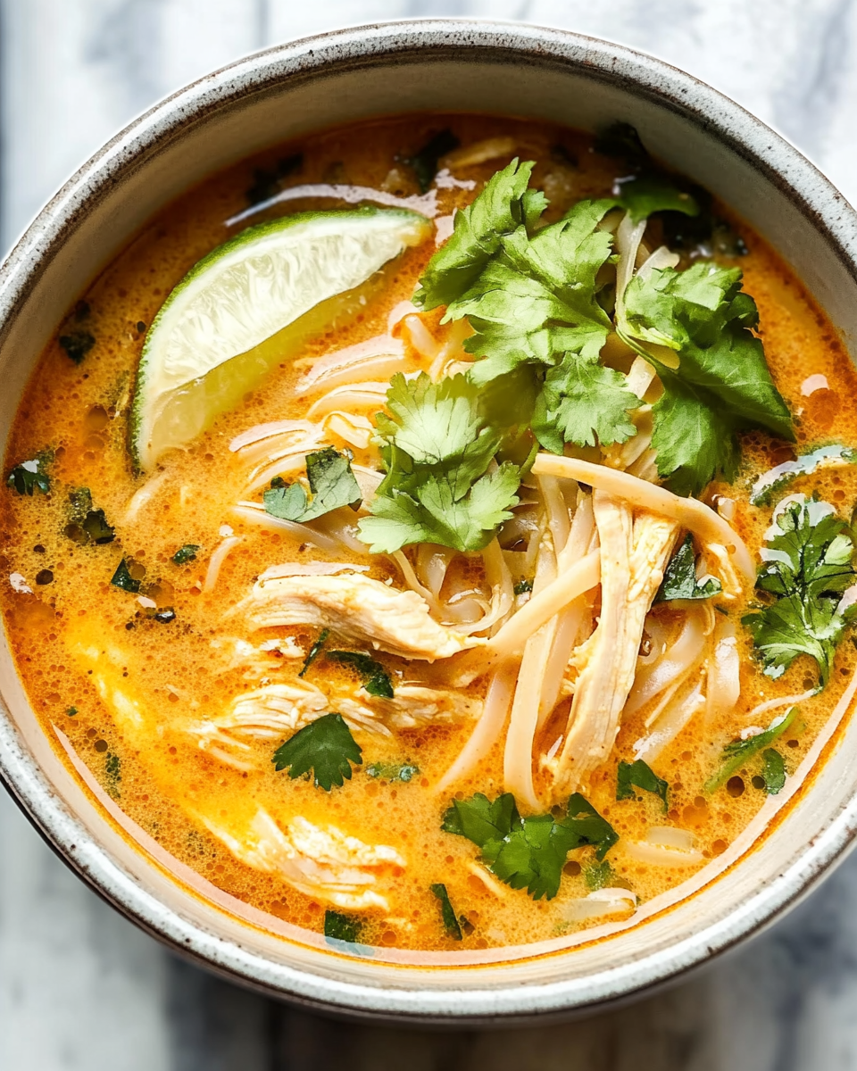 Easy Thai Chicken Curry Soup1