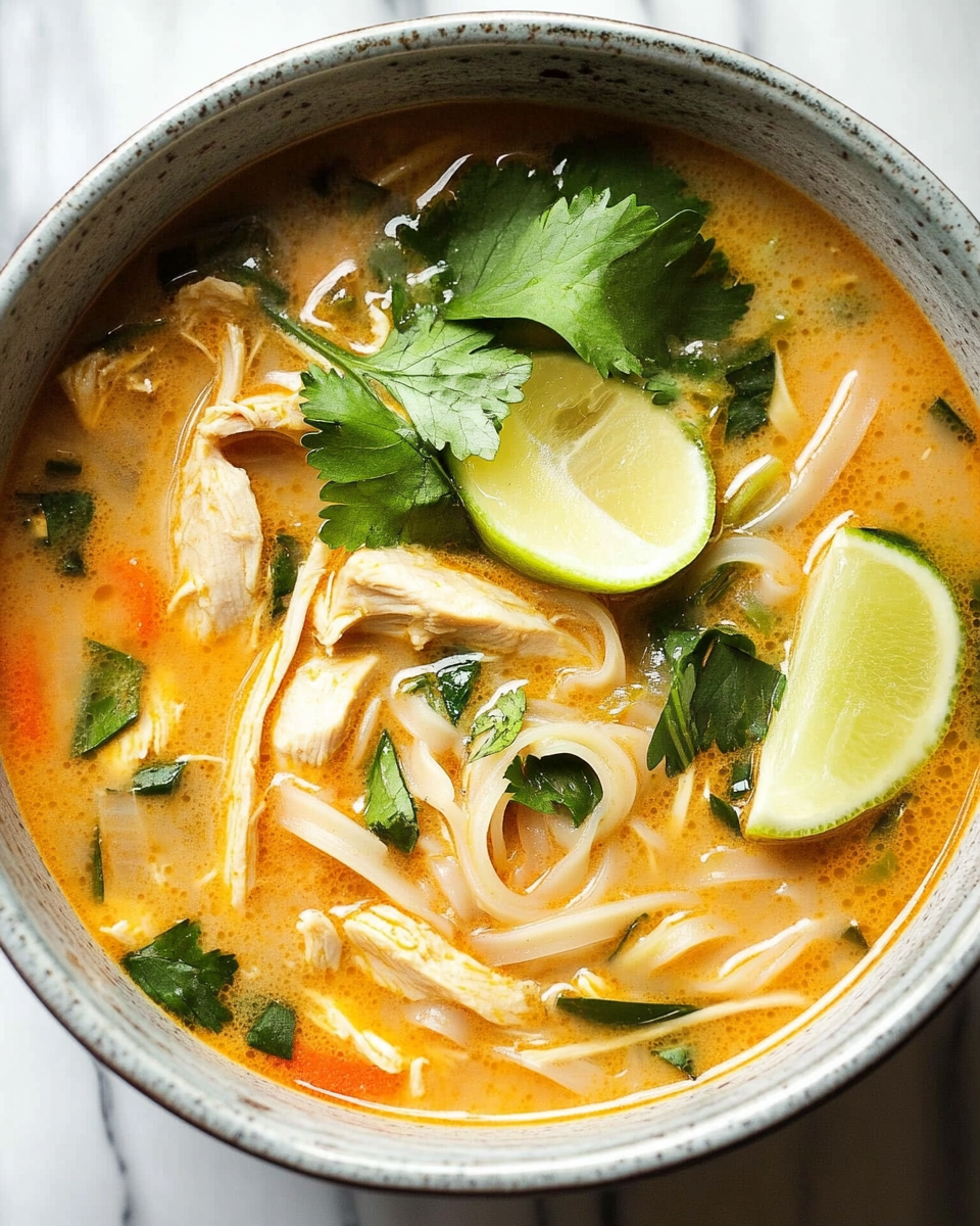Easy Thai Chicken Curry Soup2