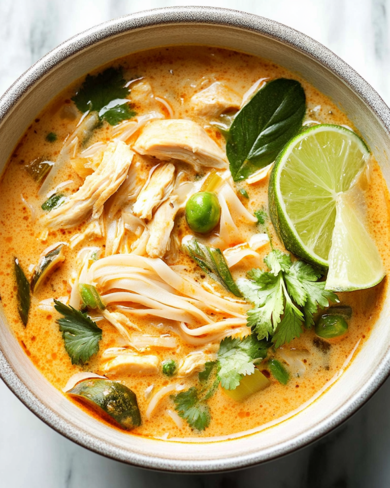 Easy Thai Chicken Curry Soup