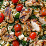Greek Chicken and Lemon Rice (30 Minutes, One-Pot)
