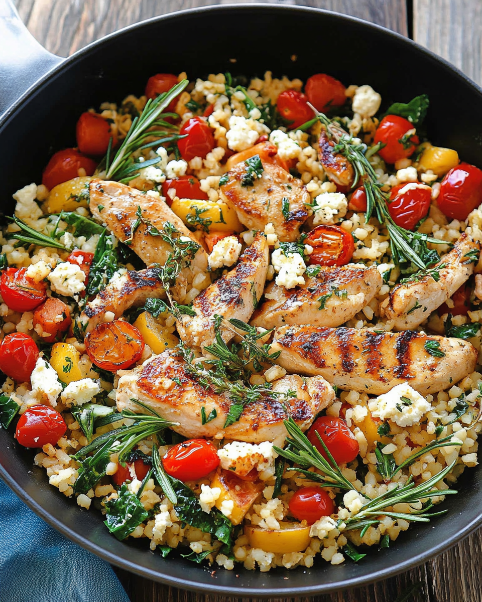Greek Chicken and Lemon Rice2