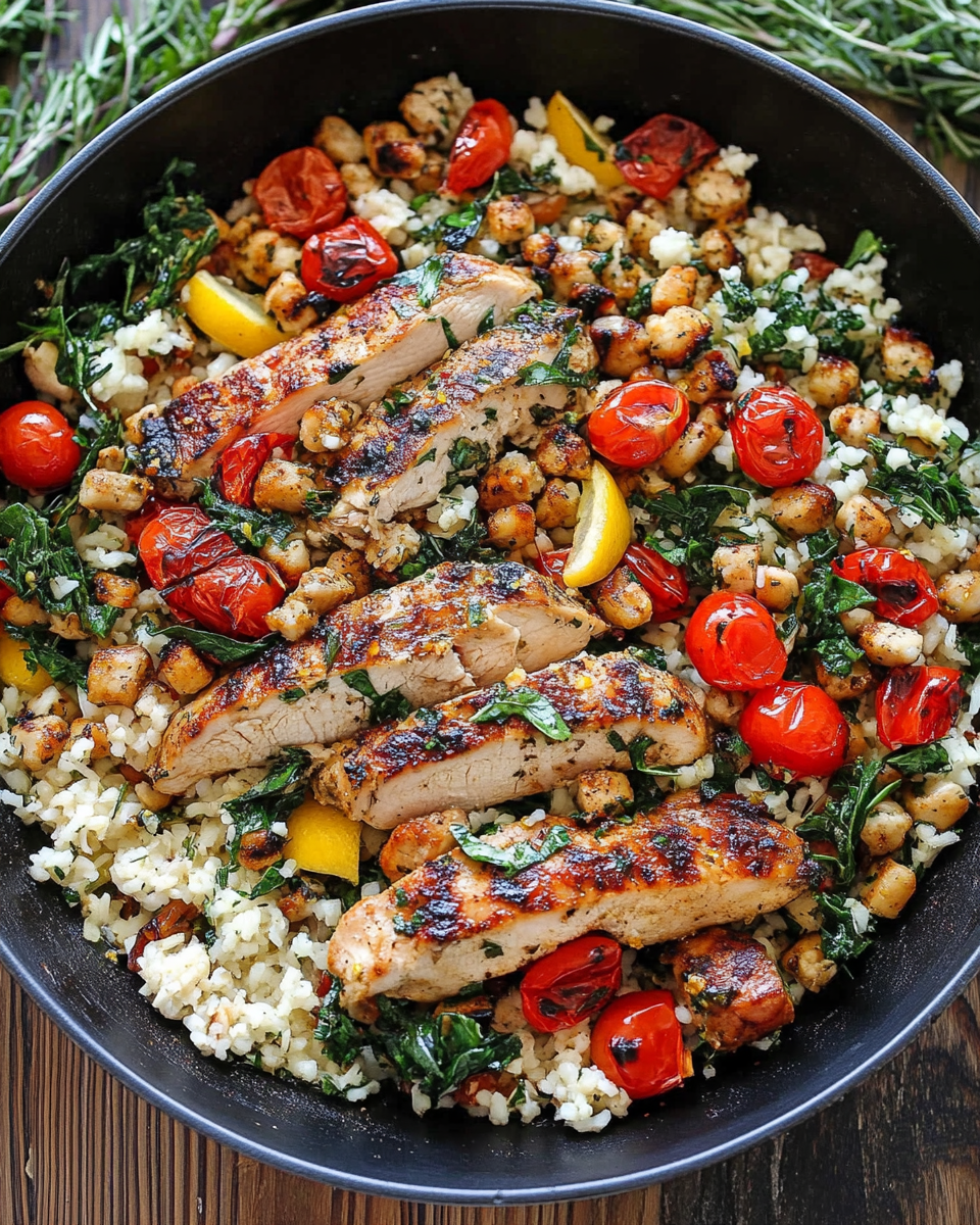 Greek Chicken and Lemon Rice3