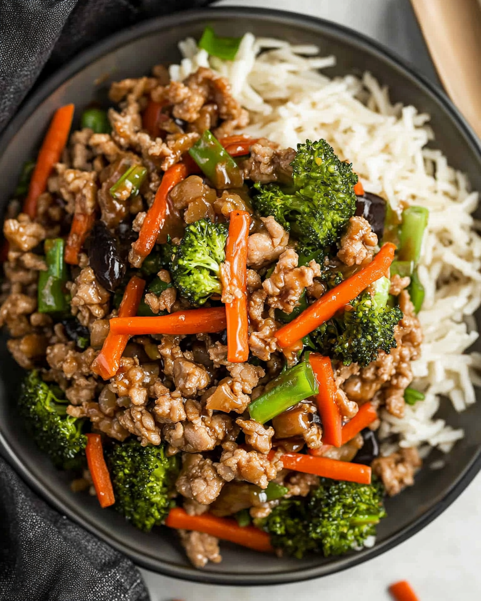 Ground Turkey Teriyaki Stir Fry2