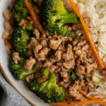 Ground Turkey Teriyaki Stir Fry