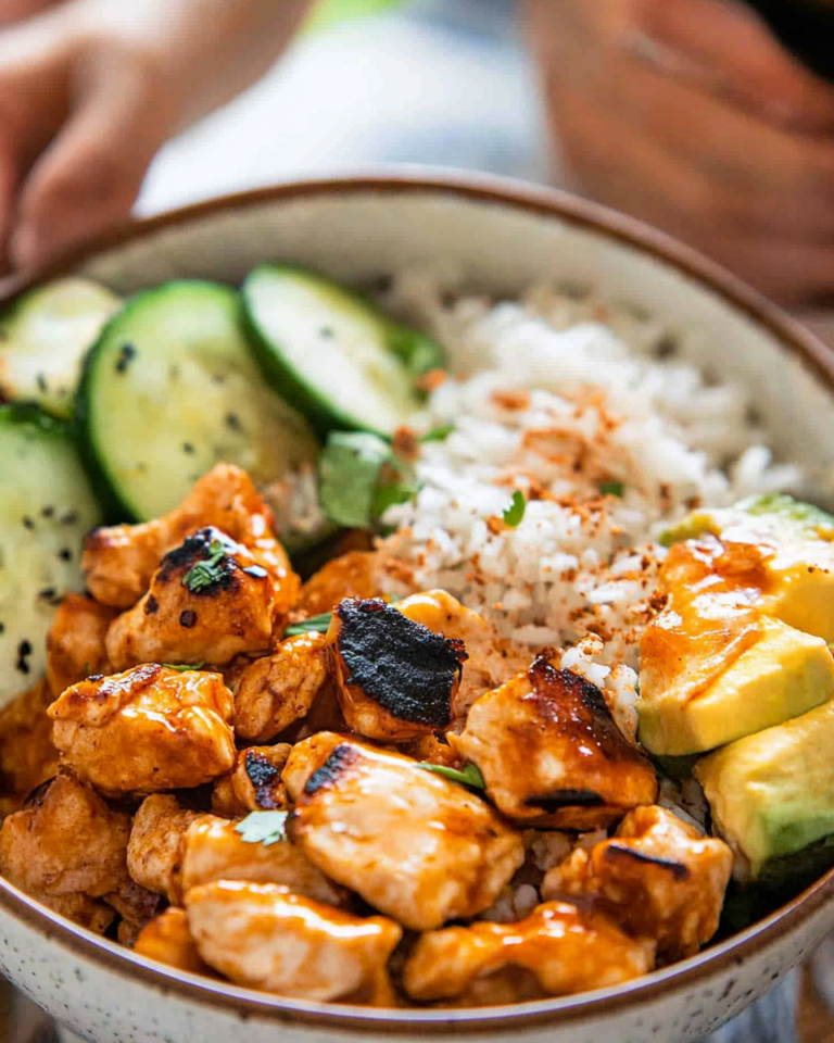 Hot Honey Chicken Bowls