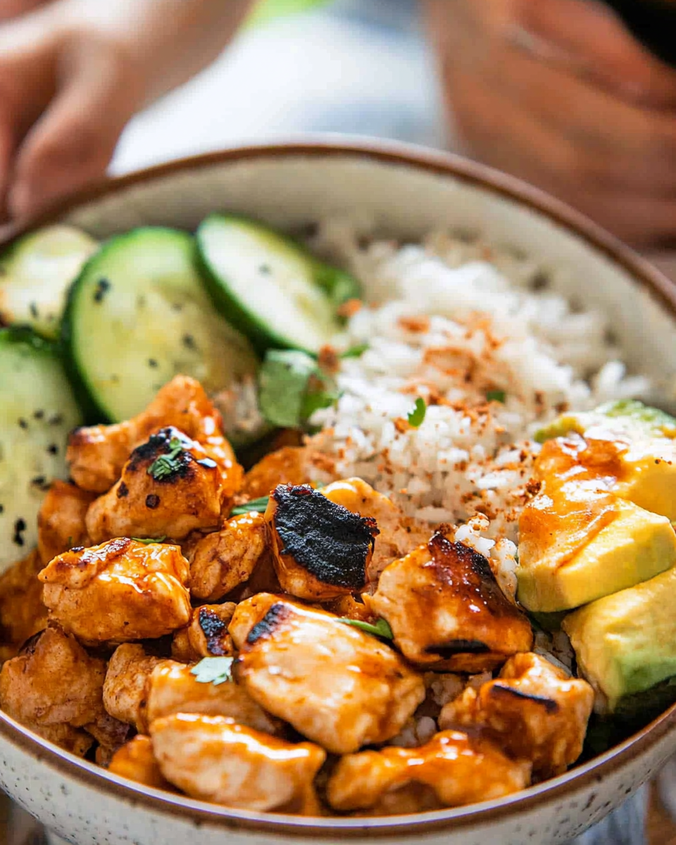 Hot Honey Chicken Bowls