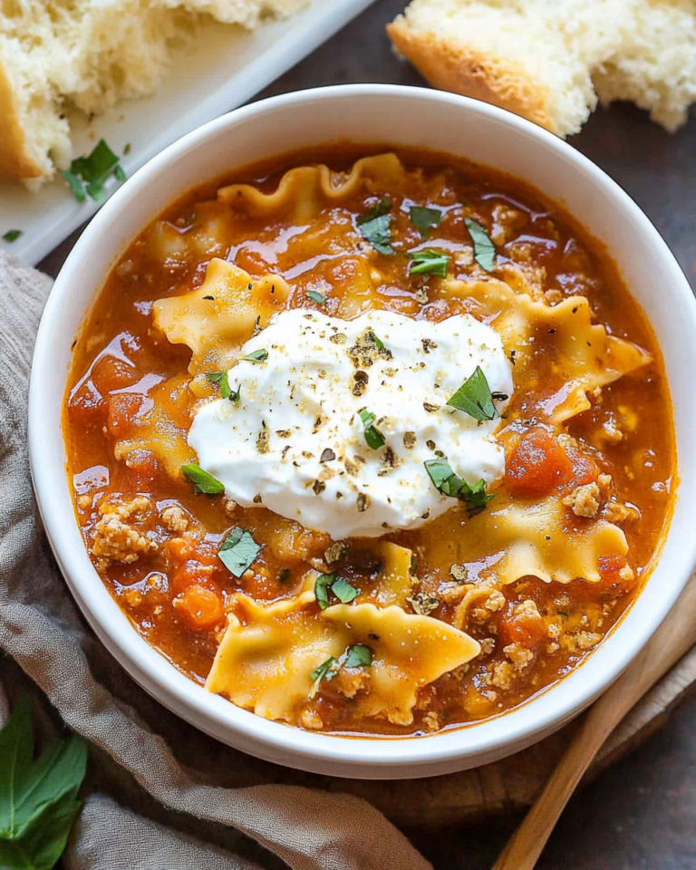 Lasagna Soup