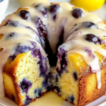 Lemon Blueberry Pound Cake