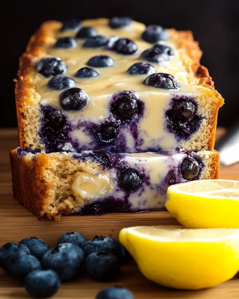 Lemon Blueberry Yogurt Loaf