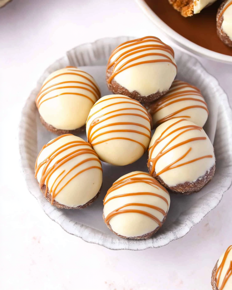 No-Bake Biscoff Cookie Truffles