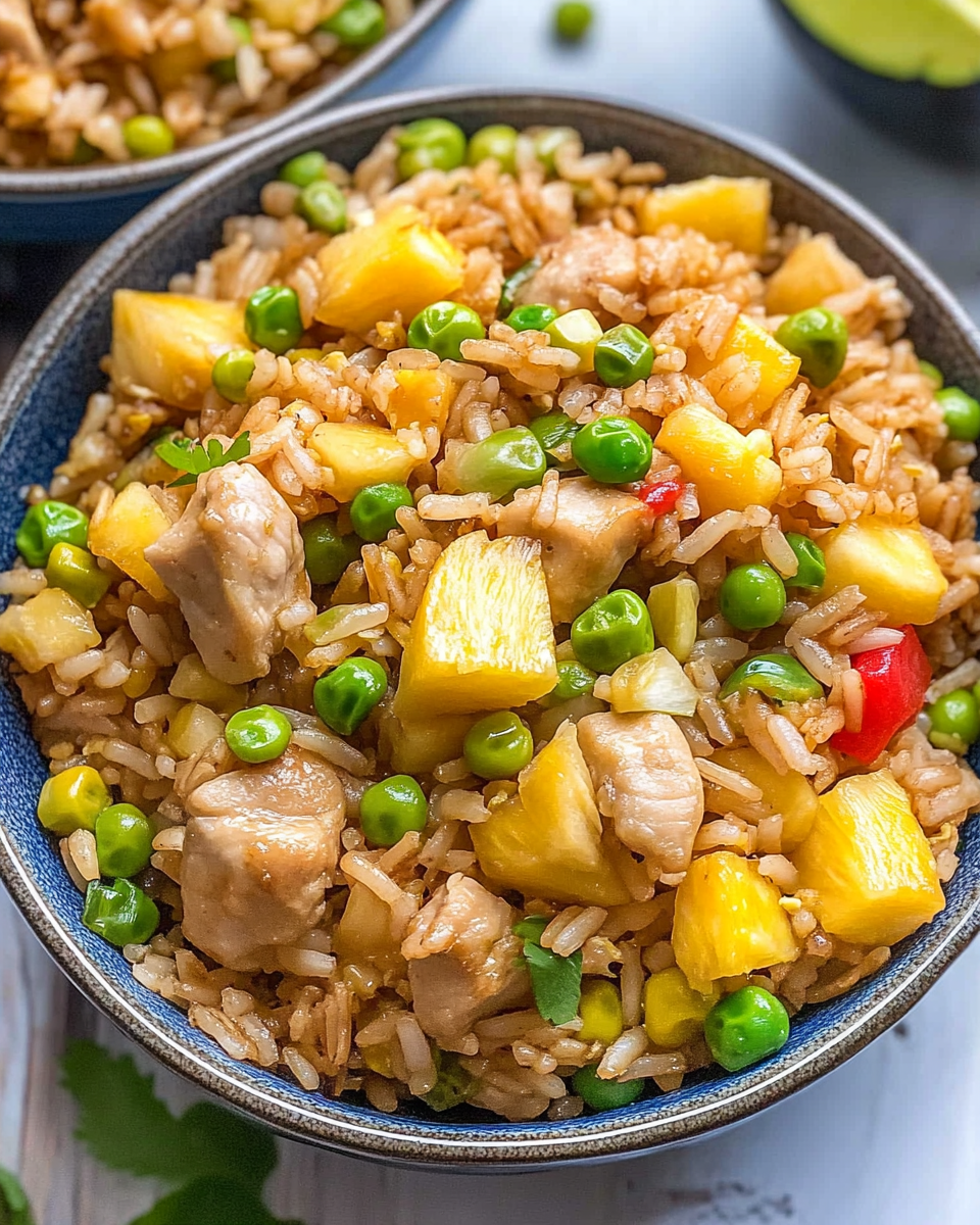 Pineapple Chicken Fried Rice