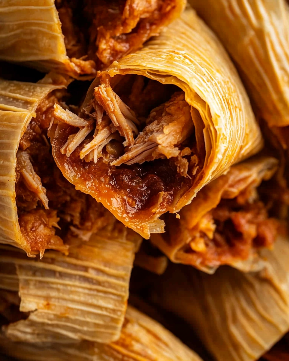 Pork Tamales Rojos