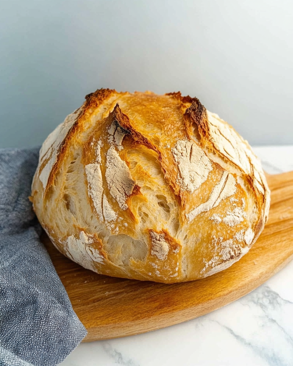Quick and Easy No-Knead Bread1
