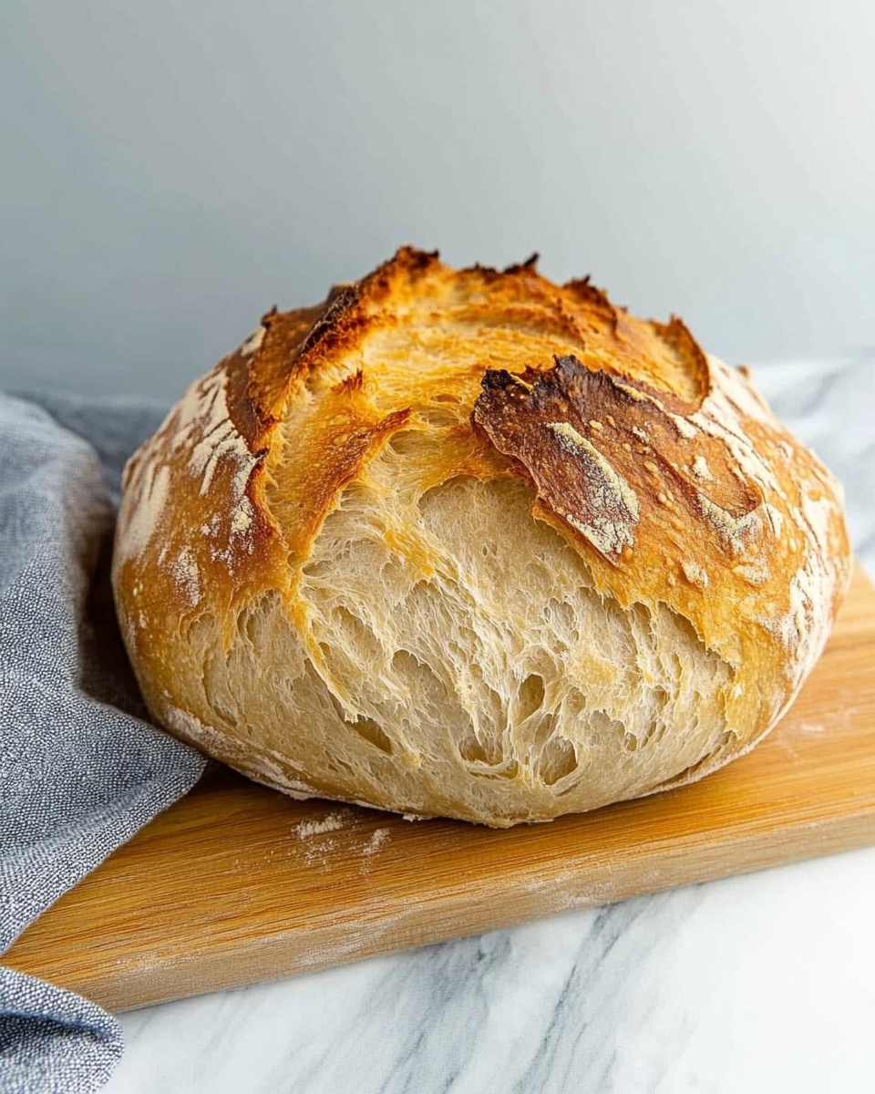 Quick and Easy No-Knead Bread2
