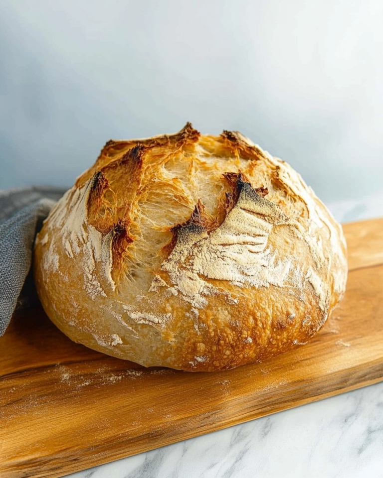 Quick and Easy No-Knead Bread