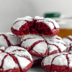 Red Velvet Crinkle Cookie