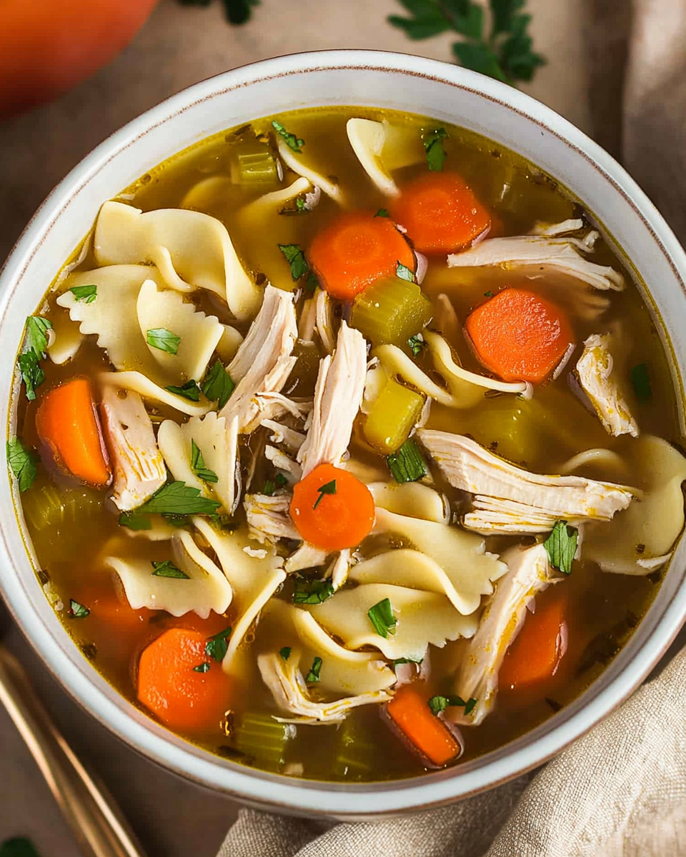 Rotisserie Chicken Noodle Soup1