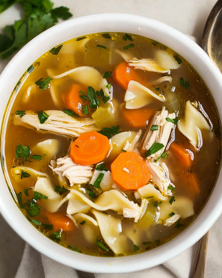 Rotisserie Chicken Noodle Soup