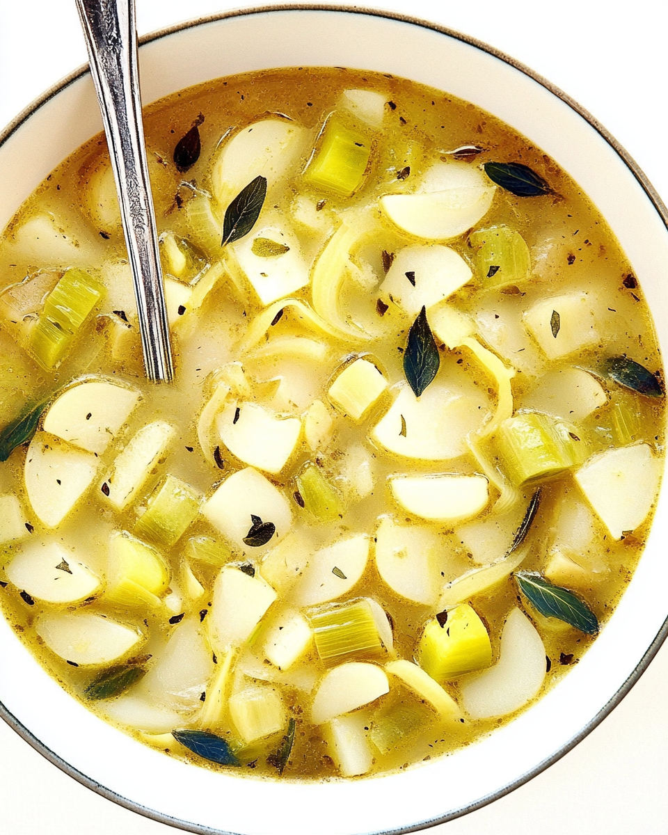 Rustic Potato Leek Soup2