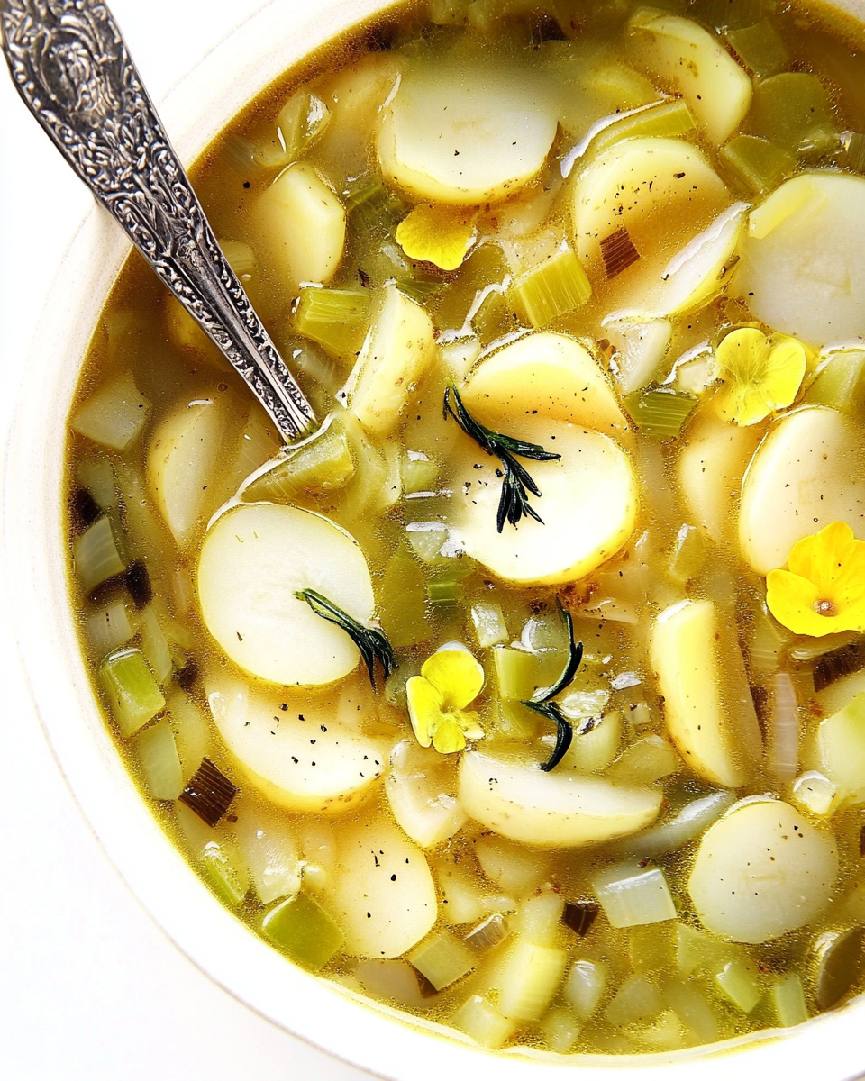Rustic Potato Leek Soup3